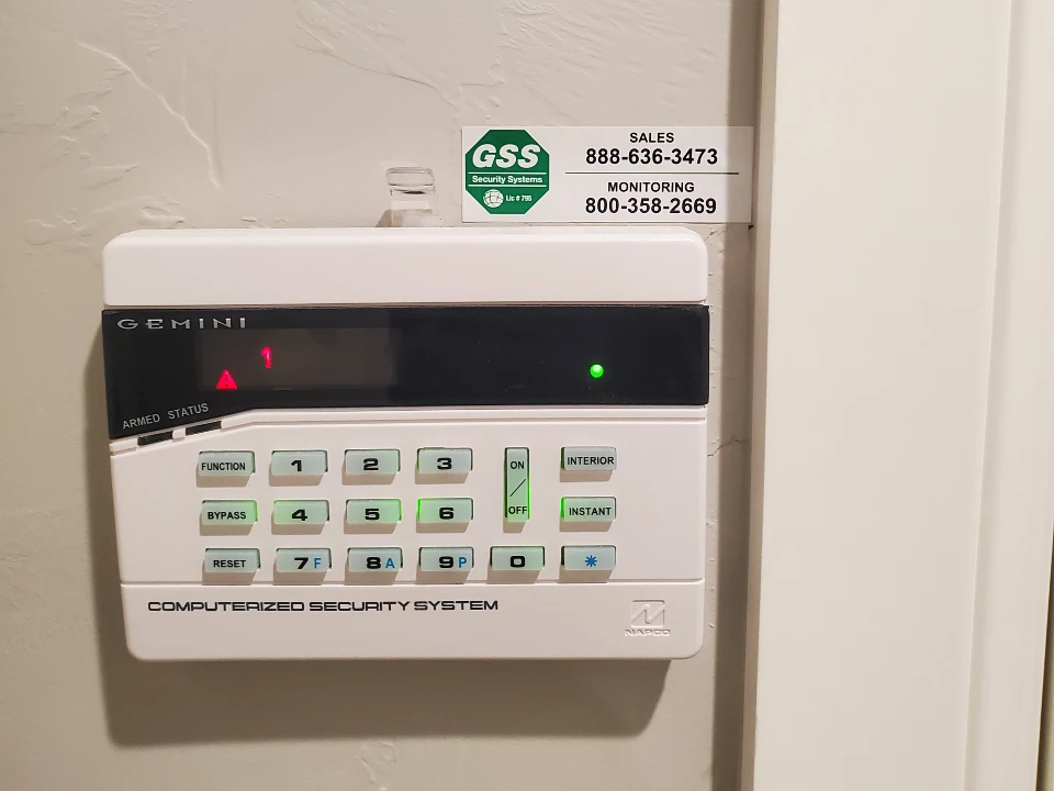 Globelink security and alarm monitoring - home security system project in Edmond Oklahoma