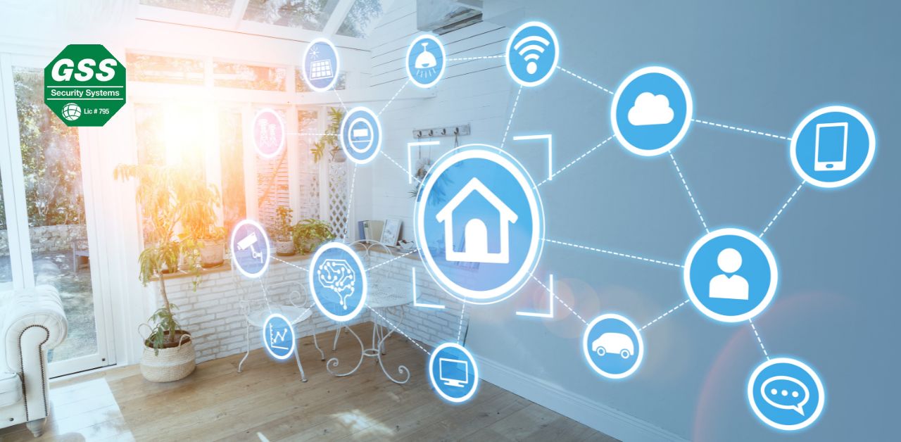 A smart home equipped with the latest technology for summer comfort.